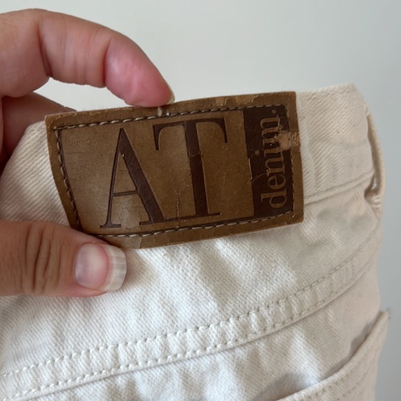 ATdenim White/Cream Jeans size 8p - Picture 6 of 7